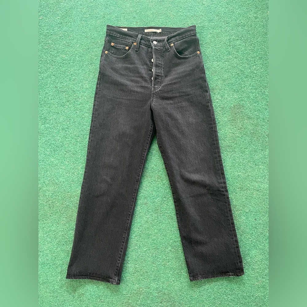 Levi's Ribcage Straight Ankle 🌸 Size 28